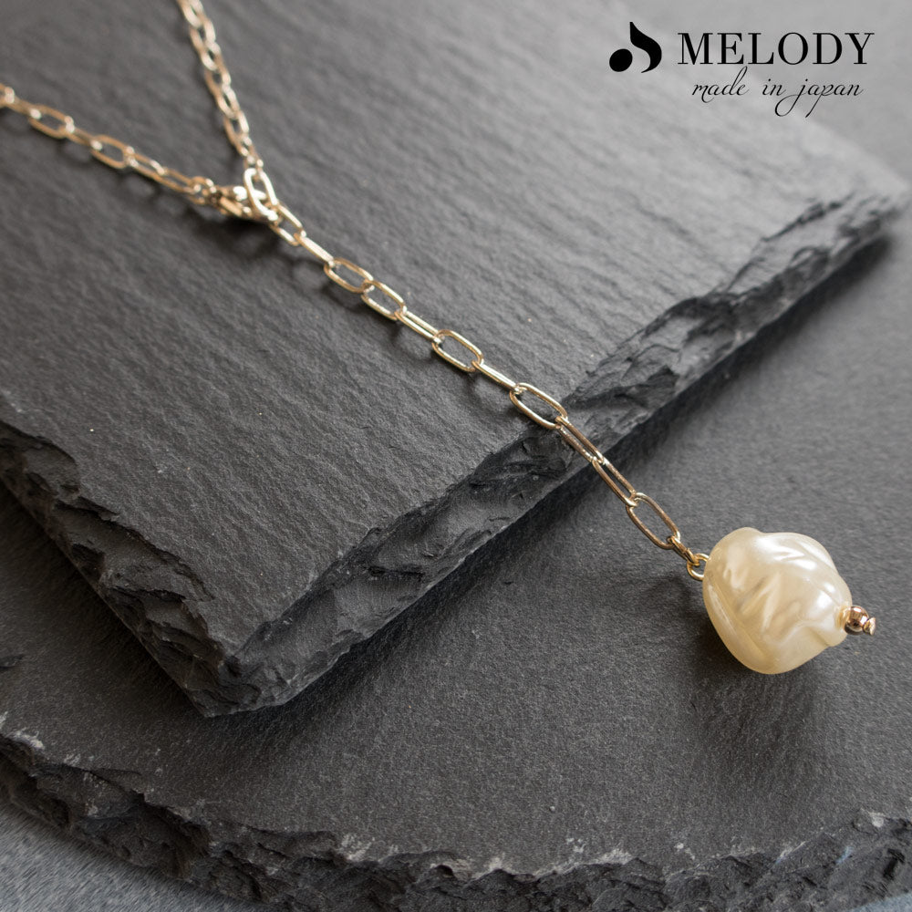 <a href="https://www.qoo10.jp/gmkt.inc/Search/brand.aspx?brandno=121124" target="_blank" class="title_brand" id="btn_brand" title="MELODY ACCESSORY">MELODY ACCESSORY</a>K18GP 送料無料 ドッグアクセサリー 犬用 ネックレス 首輪 チョーカー 犬 いぬ DOG ねこ 猫 ペット パール ゆがみパール バロックパール 淡水パール シンプル