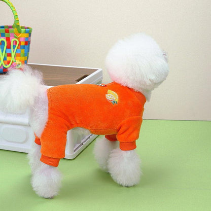 大人の魅力 犬服 ペットウェア 犬の服 厚手 Dカン付き ペット服 長袖トレーナー ペット用品 可愛い 暖かい 秋冬春 裏ボア 防寒 モコモコ ふわふわ 散歩