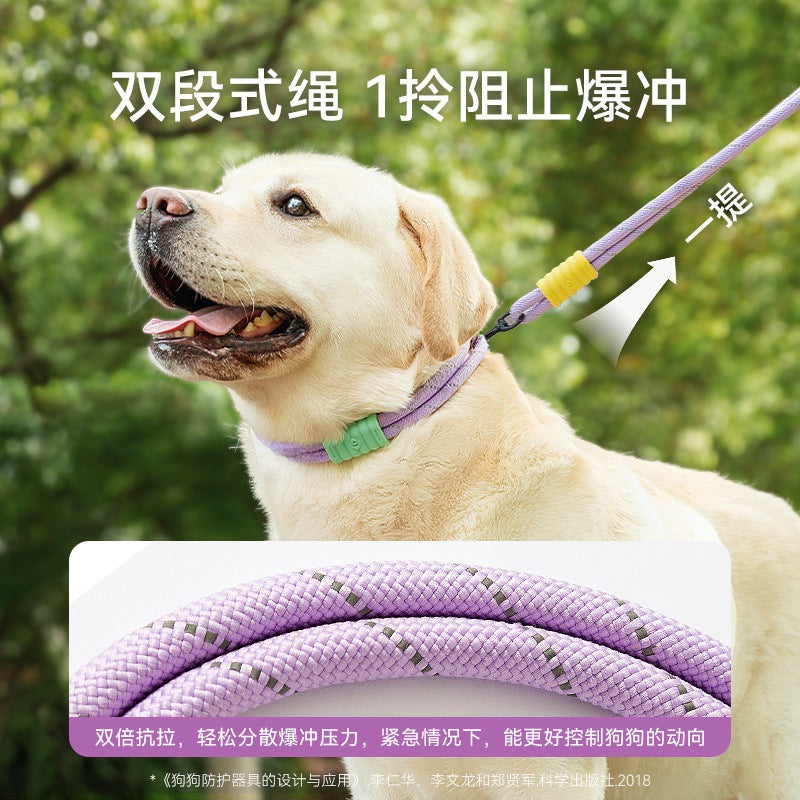 犬 リード ハーネス 紐 散歩紐 犬用デニムハーネス＆リード けん引ロープ ペット用品 s03