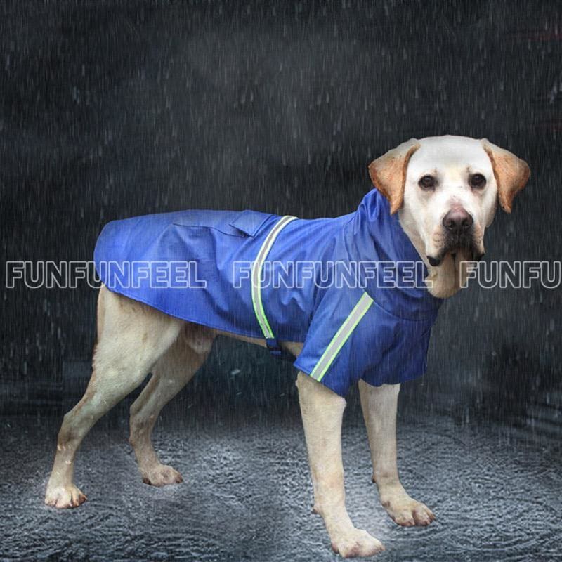 犬 レインコート ポンチョ 中型犬 小型犬 大型犬 かわいい ペット 雨具 防水 軽量 反射板付き ドッグレインコート