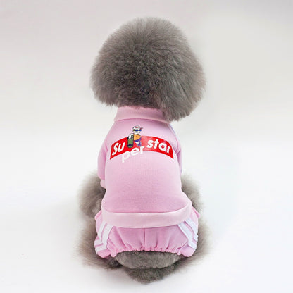 猫 犬 洋服 犬服 ペット服 大中小型犬 ペット用品 犬/猫用 犬の服 ペットウエア 小型犬 中型犬 通気 可愛い ドッグウェア トレーナー 犬 服 ワンピース サロペット ビションフリーゼ 犬猫服
