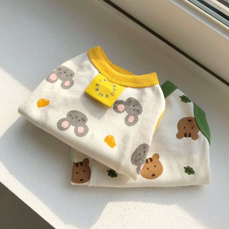 [犬 服]犬 洋服 ins人気商品 ペット犬服ベスト春秋薄いセクション猫猫小さな子犬春夏