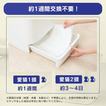 アイリスオーヤマ システムトイレ用 クリア消臭 猫用 消臭シート 10枚入り ONCS-10
