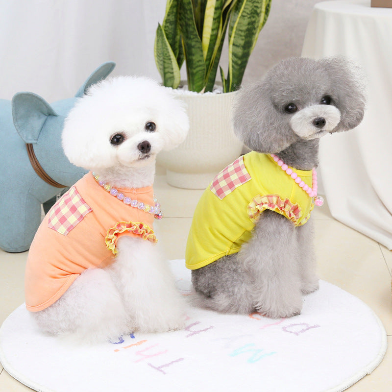 猫 犬 洋服 犬服 ペット服 大中小型犬 ペット用品 犬/猫用 犬の服 ペットウエア 小型犬 中型犬 通気 可愛い ドッグウェア トレーナー 犬 服 ワンピース サロペット ビションフリーゼ 犬猫服
