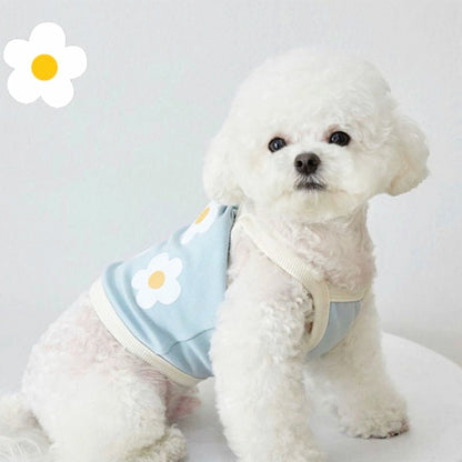 【輸送費無料】ペット用品 ペットウェア ドッグウェア 洋服 キャミソール 花柄 パステルカラー 可愛い ラブリー