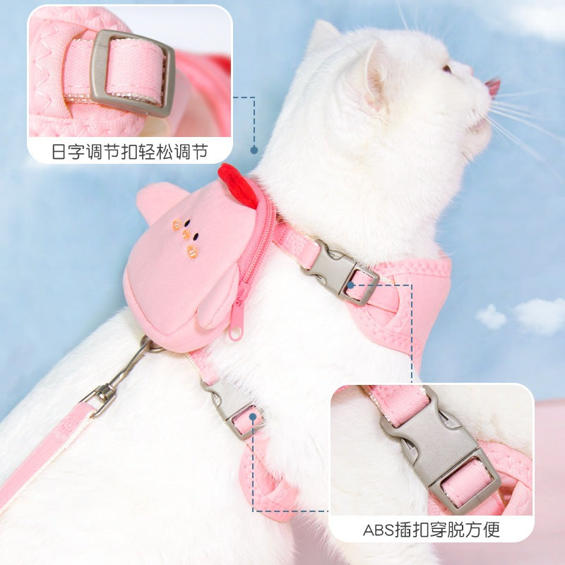 おしゃれ リーシュ ハーネスリードセット 簡単装着 ペット用品 中型犬 77 シンプル 2点セット 犬 お散歩 リード 胴輪 軽量 犬用 ハーネス ペットハーネス お出かけ 小型犬 犬用ハーネス 猫用
