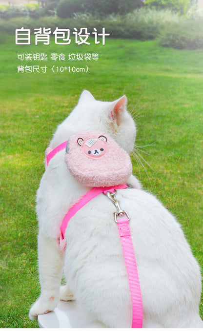 犬用 ペットハーネス ハーネスリードセット お出かけ 犬 2点セット リード ペット用品 軽量 ハーネス 142 胴輪 中型犬 簡単装着 ネコ用ハーネス 小型犬 猫用 リーシュ 犬用ハーネス おしゃれ
