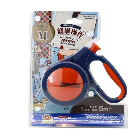 <a href="https://www.qoo10.jp/gmkt.inc/Search/brand.aspx?brandno=25753" target="_blank" class="title_brand" id="btn_brand" title="ドギーマン">ドギーマン</a>ドギーウォーカートラッドスタイル M ネイビー
