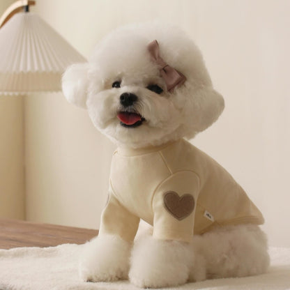 春夏新作 犬服 ペット服 犬 洋服 ペット 犬用品 小中型犬 春秋セーター犬猫ペット愛刺繍暖かい服