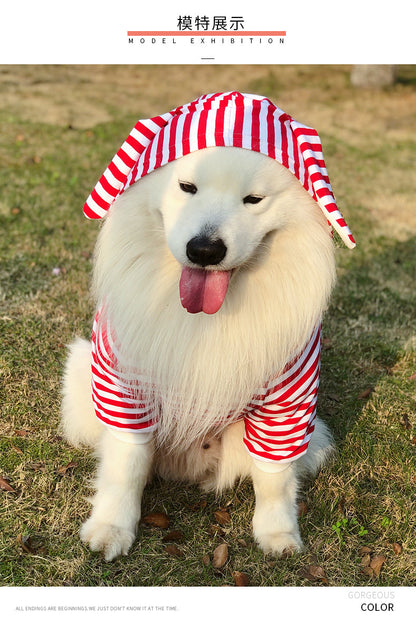 【輸送費無料】大型犬服夏サモイドゴールデンレトリバーラブラドール多角形羊飼い中型大型犬春と夏の薄いベスト