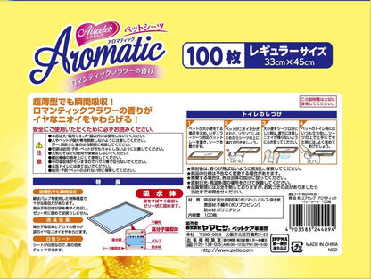 ペティオ (Petio) エアセレブ アロマティック ペットシーツ レギュラー 100枚入