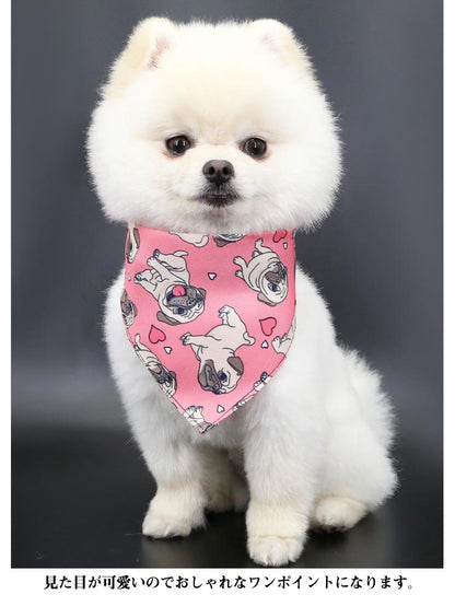 新作セール猫用 三角形 首輪 ペット用 犬用 よだれかけ スカーフ ドッグウェア ペット用品 エプロン かわいい おしゃれ 犬服 犬の服 調整可能 アクセサリー スタイ2025年