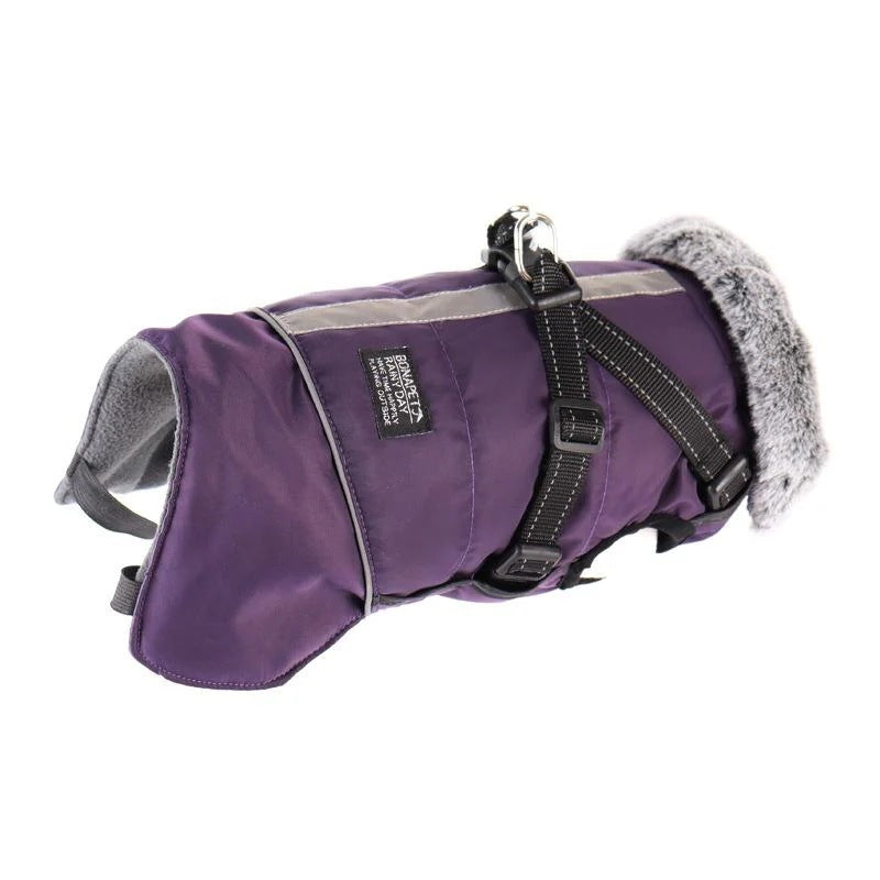暖か ダウン風ジャケット ジャケット 中型犬 反射 ベストウェア 小型犬 ハーネス 首元 ペット服 防寒 ハーネス一体型 犬 大型犬 防風 冬 防水 犬 ジャケット