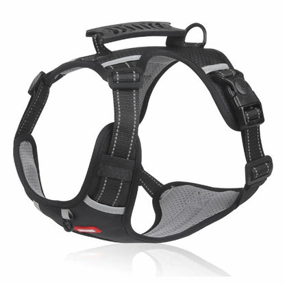 20%キャンペーン実施中！ハーネス 小型犬 犬用 ハーネスベルト 犬 ハーネス ハンドル付き 大型犬 中型犬 防衝撃 リード ドッグ用品 ペット 出かけ用 抜けない 散歩 カジュアル 簡単着脱 犬 ペ
