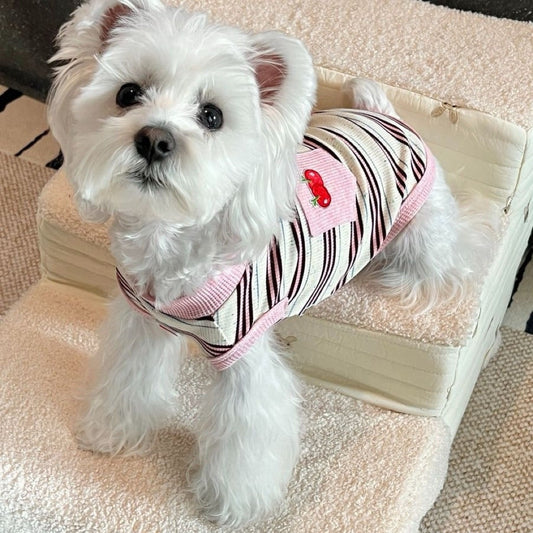 夏サロペット ストライプデザイン インスタ映え 犬服 犬 服 犬 服 犬服 犬の服 ペット用品 ハーネス 小型犬
