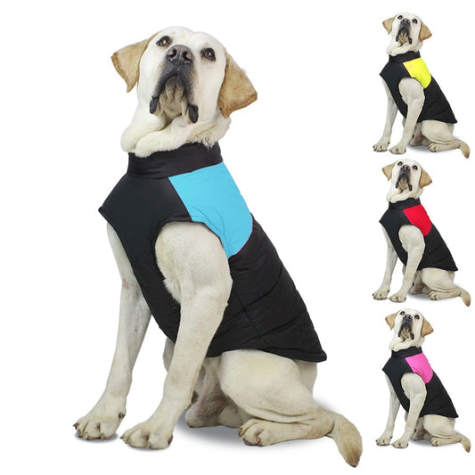 犬服 大型犬 冬 ベスト コート ハーネス 小型犬 中型犬 犬の服 防寒 ドッグウェア ジャケット ハーネス一体型ジャンパー 可愛い おしゃれ 厚手 防寒対策 暖かい