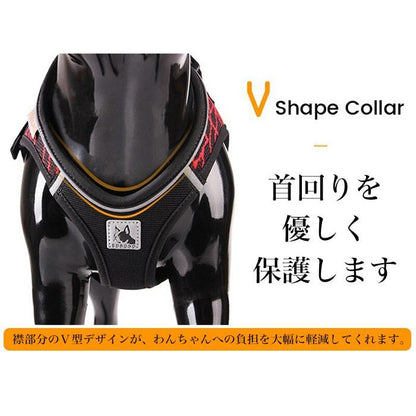 ハーネス ドッグ ウェアハーネス ペット キャット 引っ張っても痛くない 胴輪 服 犬