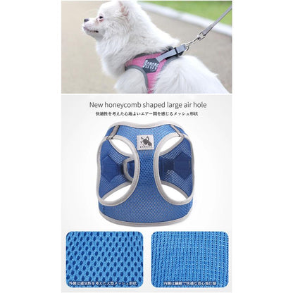 ドッグ 服 ペット ウェアハーネス ハーネス キャット 犬 軽量 メッシュ 胴輪