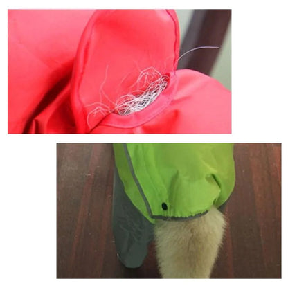 犬服 ドッグウェア レインコート 雨具 フード付き 犬の服 レインウェア レインポンチョ 雨の日 防水 梅雨 ドッグ 帽子付き ペット服