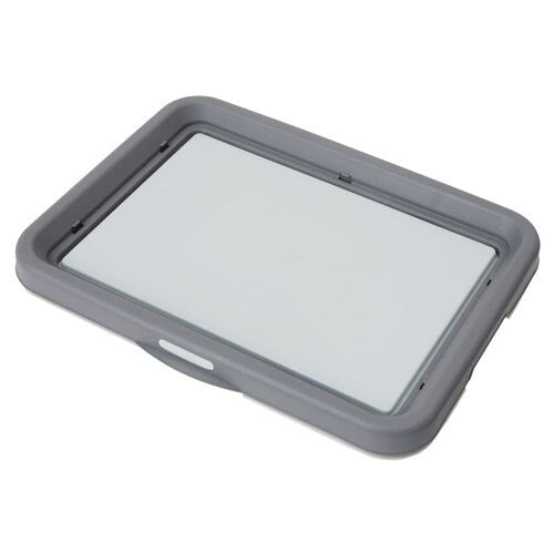 <a href="https://www.qoo10.jp/gmkt.inc/Search/brand.aspx?brandno=66334" target="_blank" class="title_brand" id="btn_brand" title="ペティオ">ペティオ</a>片手でらくらく ドッグトレー グレー 灰 レギュラー 犬用トイレ トイレトレー 樹脂 犬 片手で開閉