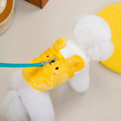 人気ペット用品 犬服 猫 小型犬 秋冬新作 ポーラーフリース クマ フリースコート