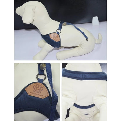ハーネスリード ペット用品 犬 小型犬 2点セット お散歩 お出かけ アウトドア カジ