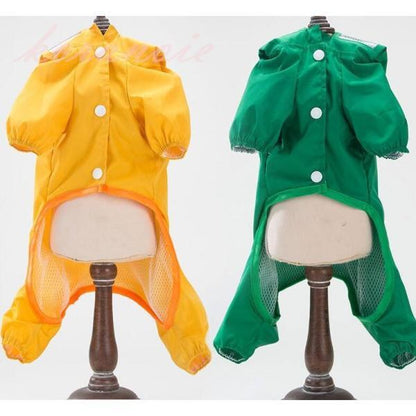 ペット レインコート 犬用 雨具 可愛い 犬服 ウェア 梅雨 ドッグ ドッグウェア 犬レイン コート 小型犬 中型犬 可愛い レインウェア 雨具 カッパ 犬服