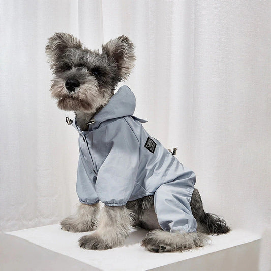 犬 犬用スリッパ 犬の服 冬服 暖かい服 雨具 小型犬 中型犬 フード付き 雪 梅雨 雨具