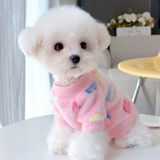 ペット服 暖かいニットセーター 小型犬セーター ビションフリーゼ テディキャット服犬 服 犬 犬の服 犬 洋服 犬の服夏 犬洋服