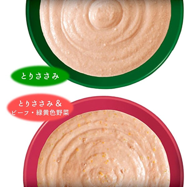 <a href="https://www.qoo10.jp/gmkt.inc/Search/brand.aspx?brandno=77771" target="_blank" class="title_brand" id="btn_brand" title="いなばペットフード">いなばペットフード</a>8個セット ちゅ～るごはん とりささみビーフバラエティ 14g×40本
