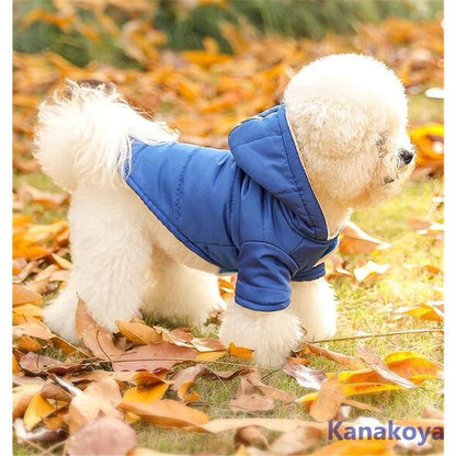 犬 服 犬服 犬の服 秋冬 前開き 犬用 ジャケット 防寒 コート ドッグウェア ベストダウン 裏起毛 小型犬 中型犬 洋服 防寒 冬服 お散歩