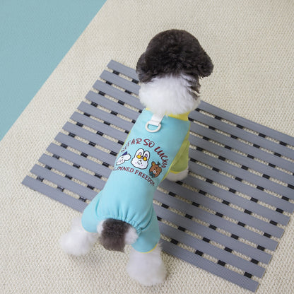 猫 犬 洋服 犬服 ペット服 大中小型犬 ペット用品 犬/猫用 犬の服 ペットウエア 小型犬 中型犬 通気 可愛い ドッグウェア トレーナー 犬 服 ワンピース サロペット ビションフリーゼ 犬猫服