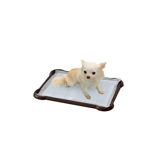 【即納】アイリスオーヤマ 犬 トイレ シーツぴたっとトレー レギュラー ブラウン P-SPT
