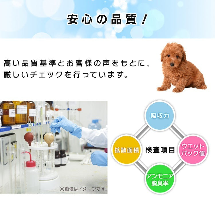 わんちゃんに合わせて選べる2サイズぺットシーツ ワイド レギュラー 厚型 / 超厚型 ペットシーツ メガ割