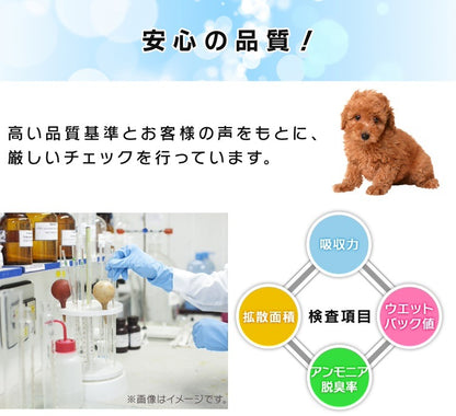 わんちゃんに合わせて選べる2サイズぺットシーツ ワイド レギュラー 厚型 / 超厚型 ペットシーツ メガ割