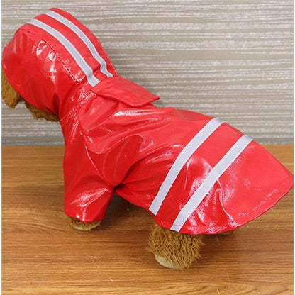 犬用レインコート レインコート 犬の服 反射板付きかわいい 小型犬 お出かけ 梅雨 ドッグウェア 雨着 雨具 小型犬 ペットウェア