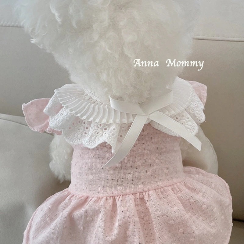 [犬 服]犬 洋服 ins人気商品 犬の服春夏ペットスカート服小型犬ドレス猫かわいい