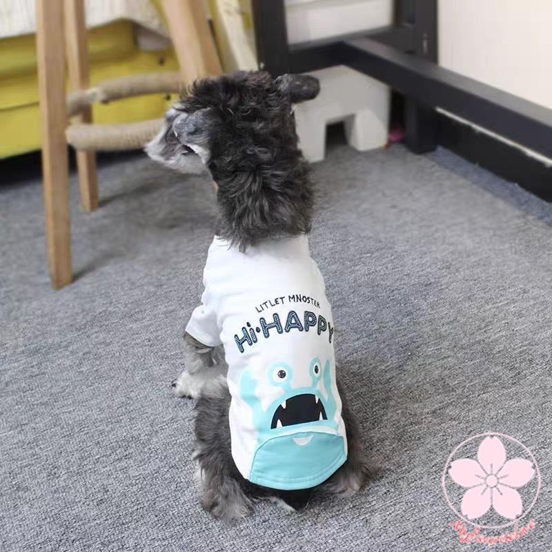人気沸騰 ペット 服 安い 犬 春 夏 秋 キャラクター Tシャツ かわいい可愛いハイブランド 猫 ドッグウェア