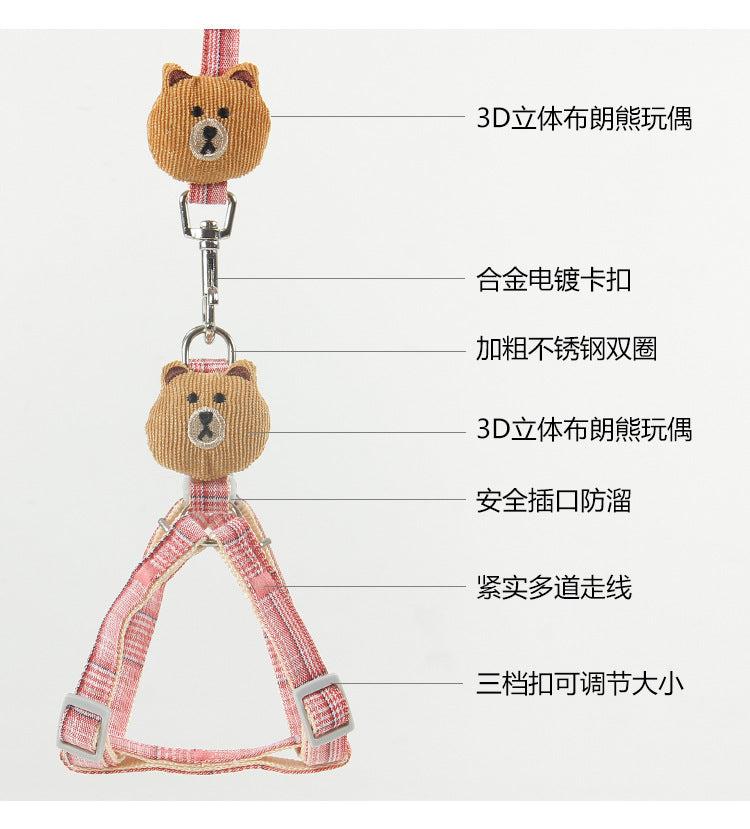 選べる福袋2025-ペット ハーネス リード ２点セット ドッグウェア 胴輪 犬用 犬服 お洒落 シンプル ペット用品
