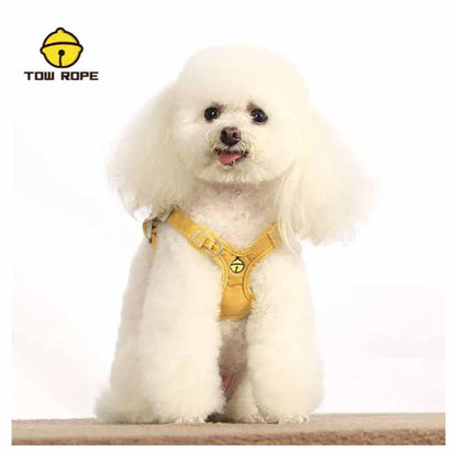 送 料 無 料！犬用 ハーネス リードセット 犬 小型犬 中型犬 胴輪 リード付 お出かけ 簡単装着 おしゃれ かわいい 胸背 ペット用品 ドッグウェア シンプル いぬ 犬具 チワワ プードル お散歩