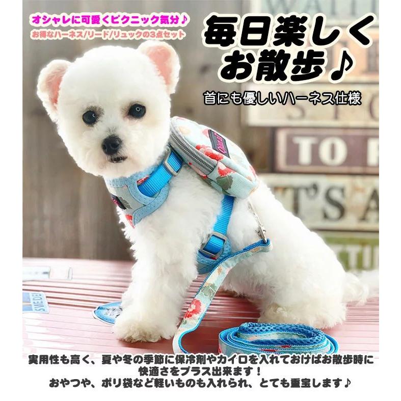 新商品プロモーション，数量限定 なく犬 猫 ハーネス リード リュック 付 バッグ かばん 鞄 メッシュ ウェアハーネス ペット 服 胴輪 キャット ドッグなく犬 猫