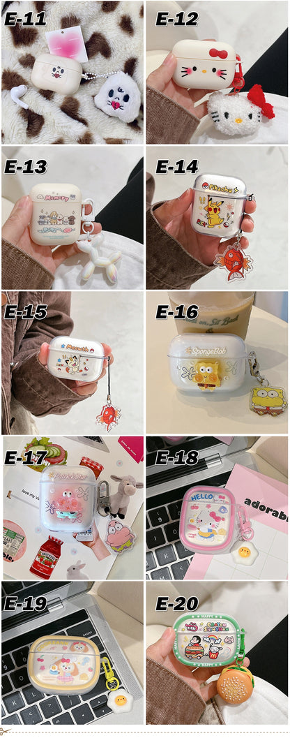 韓国人気 AirPods Pro ケース おしゃれ 可愛い 耐衝撃 衝撃吸収 落下防止 AirPods 第3世代 AirPods 1/2世代 AirPodsケース イヤホンケース