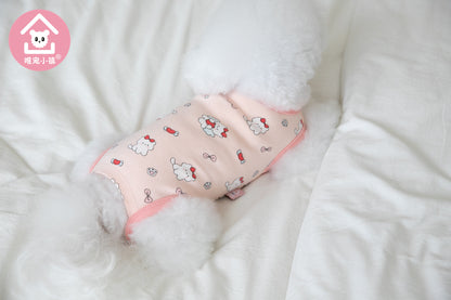 【新作犬猫服 登場】 犬服 ペット服 犬 洋服 春秋新作かわいいペット服犬猫服ペット服ノースリーブ服