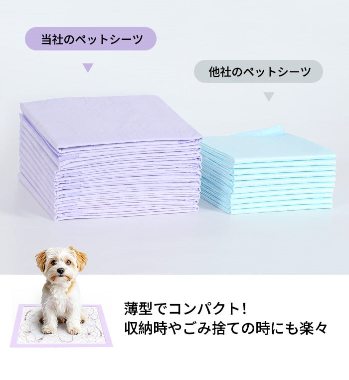 <a href="https://www.qoo10.jp/gmkt.inc/Search/brand.aspx?brandno=109151" target="_blank" class="title_brand" id="btn_brand" title="Honeycare">Honeycare</a>ペットシーツ 薄型 うす型 横漏れ防止 ペットシート犬猫 サイズ選択可 レギュラー400枚 ワイド200枚 スーパーワイド100枚
