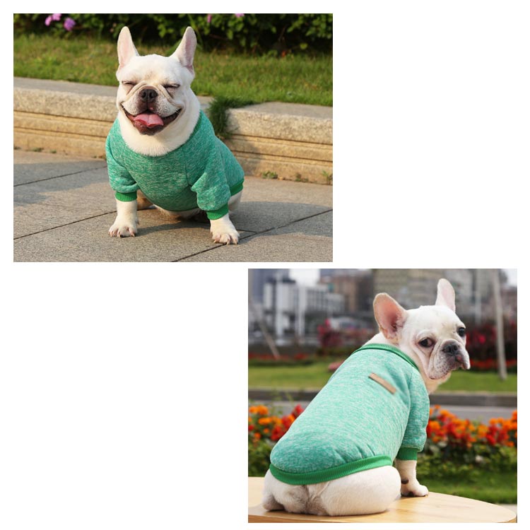 沸騰新柄追加 犬 犬の服 服 犬服 シャツ 長袖 小型犬 中型犬 ドッグウェア フレンチブルドッグ 無地 シンプル おしゃれ カジュアル かわいい ペット服 お出掛け お散歩 カラフルquma