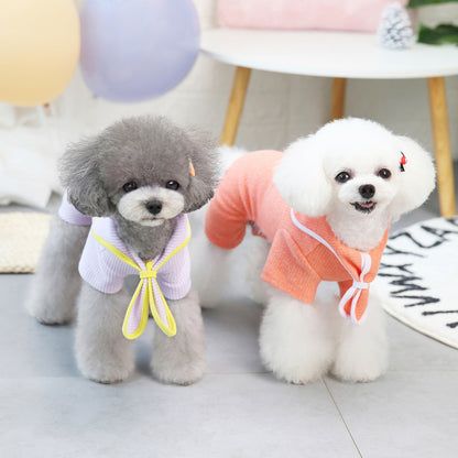 猫 犬 洋服 犬服 ペット服 大中小型犬 ペット用品 犬/猫用 犬の服 ペットウエア 小型犬 中型犬 通気 可愛い ドッグウェア トレーナー 犬 服 ワンピース サロペット ビションフリーゼ 犬猫服