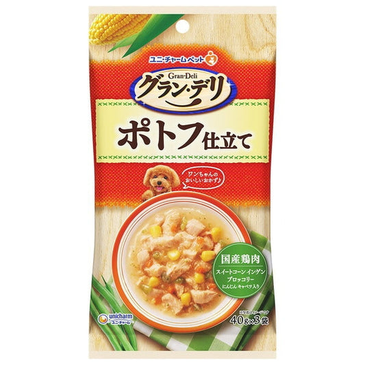 ユニ・チャーム">ユニ・チャーム</a>グラン・デリ パウチ ポトフ仕立て 40g×3個