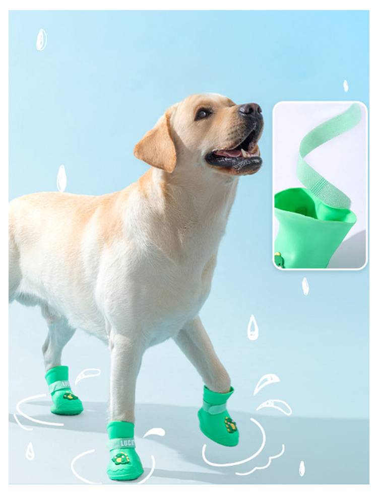 キャンペーン履かせやすい 犬 ブーツ 靴 脱げない 散歩用 犬用靴 犬靴 レインシューズ 防水 肉球保護 滑り止め 犬の靴 レインブーツ ドッグシューズ 怪我 足舐め プロテクション 犬 スポーツ 介