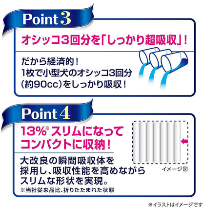 【2個セット】 ユニチャーム デオシート しっかり超吸収 無香消臭タイプ ペットシーツ ペットシート トイレシーツ シーツ シート マット トイレ 消臭 犬用 猫用 ペット用 ユニ・チャーム