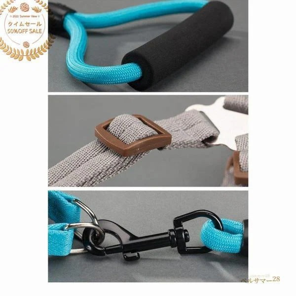 犬 ハーネス&amp リード ２点セット ペット用品 大型犬 小型犬 中型犬 ペットグッズ 犬用 猫用 胴輪 首輪 サイズ調整可